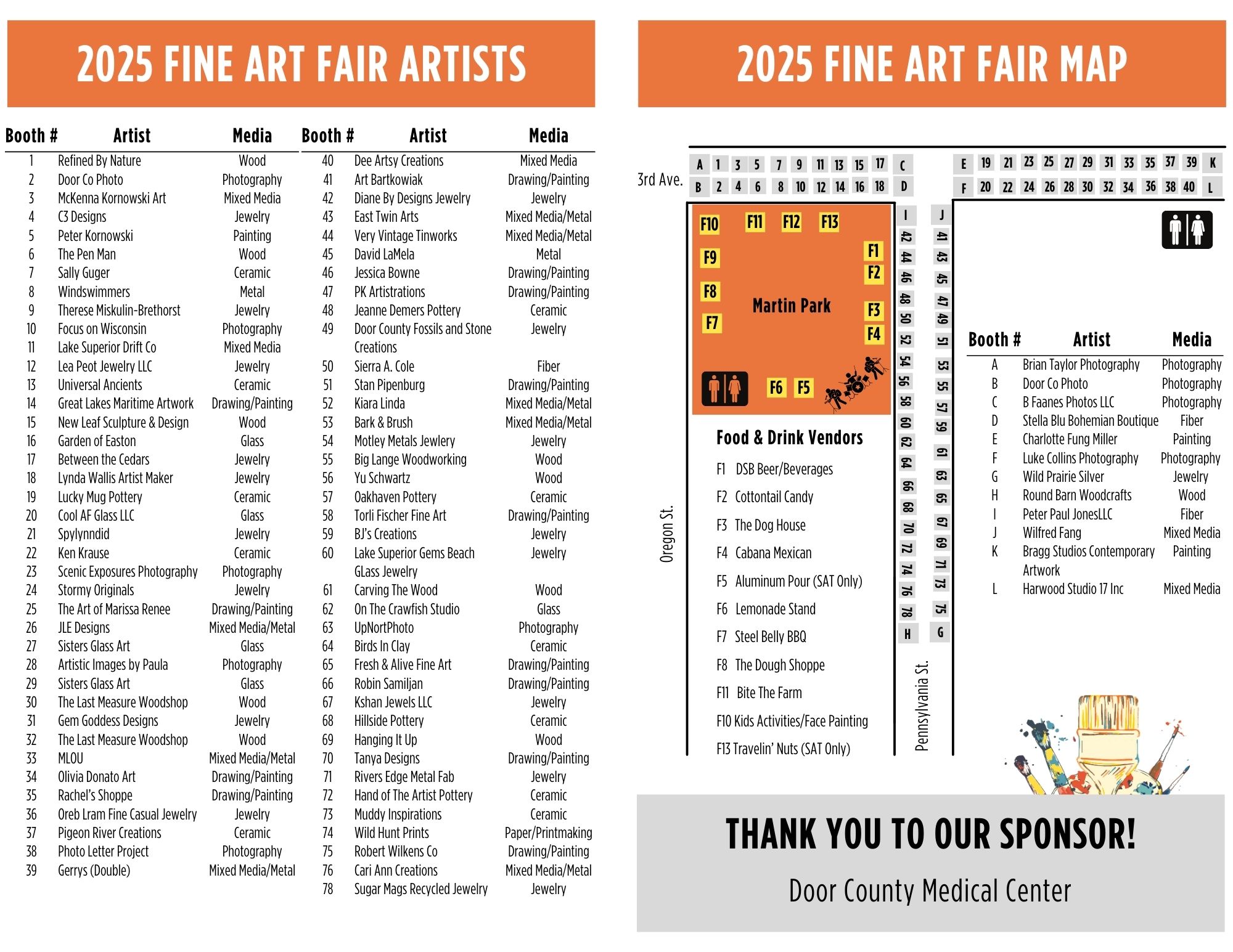 2025 Fine Art Fair Brochure