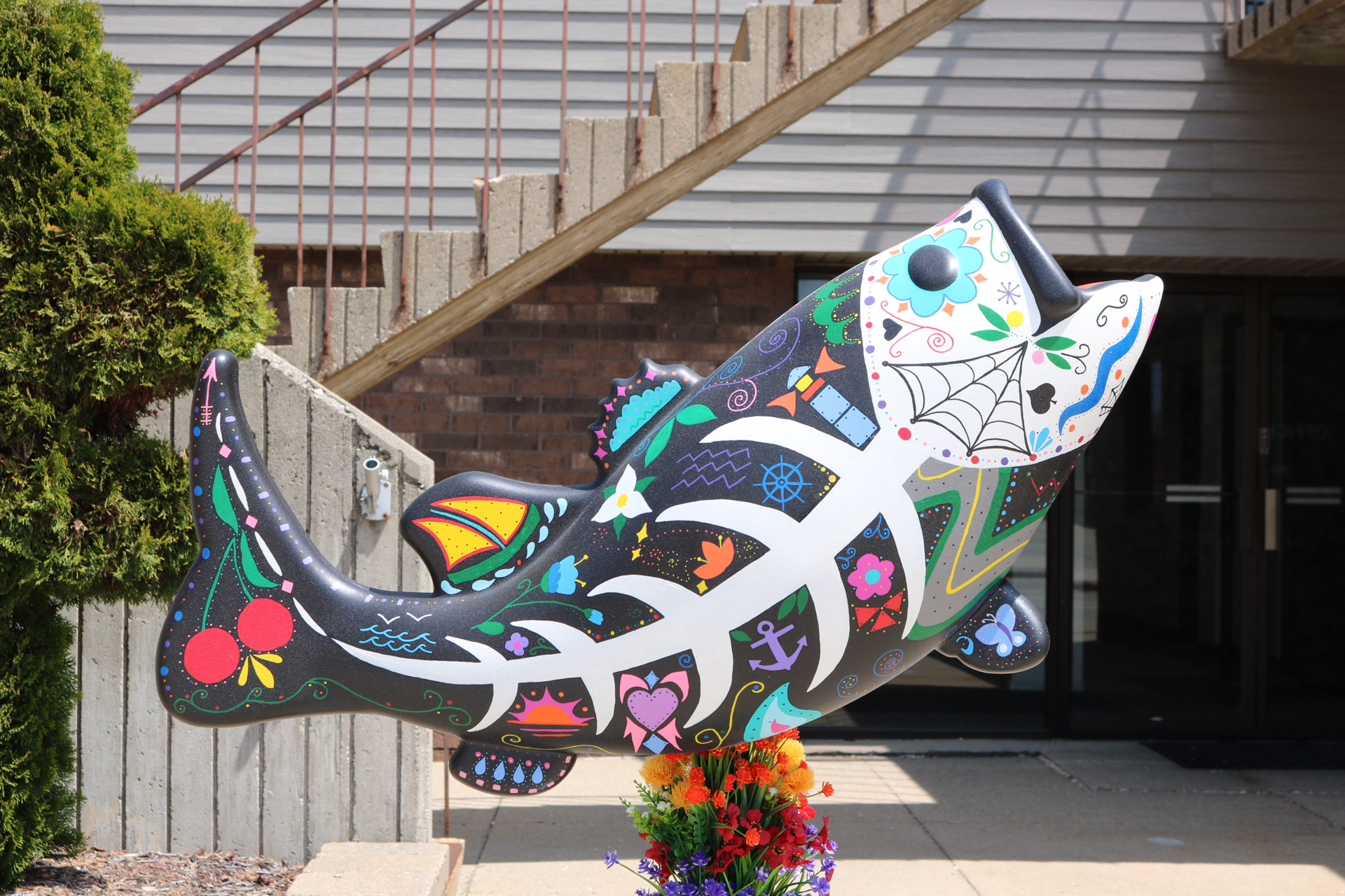 2024 Street Art - Bass Around the Bay - Destination Sturgeon Bay