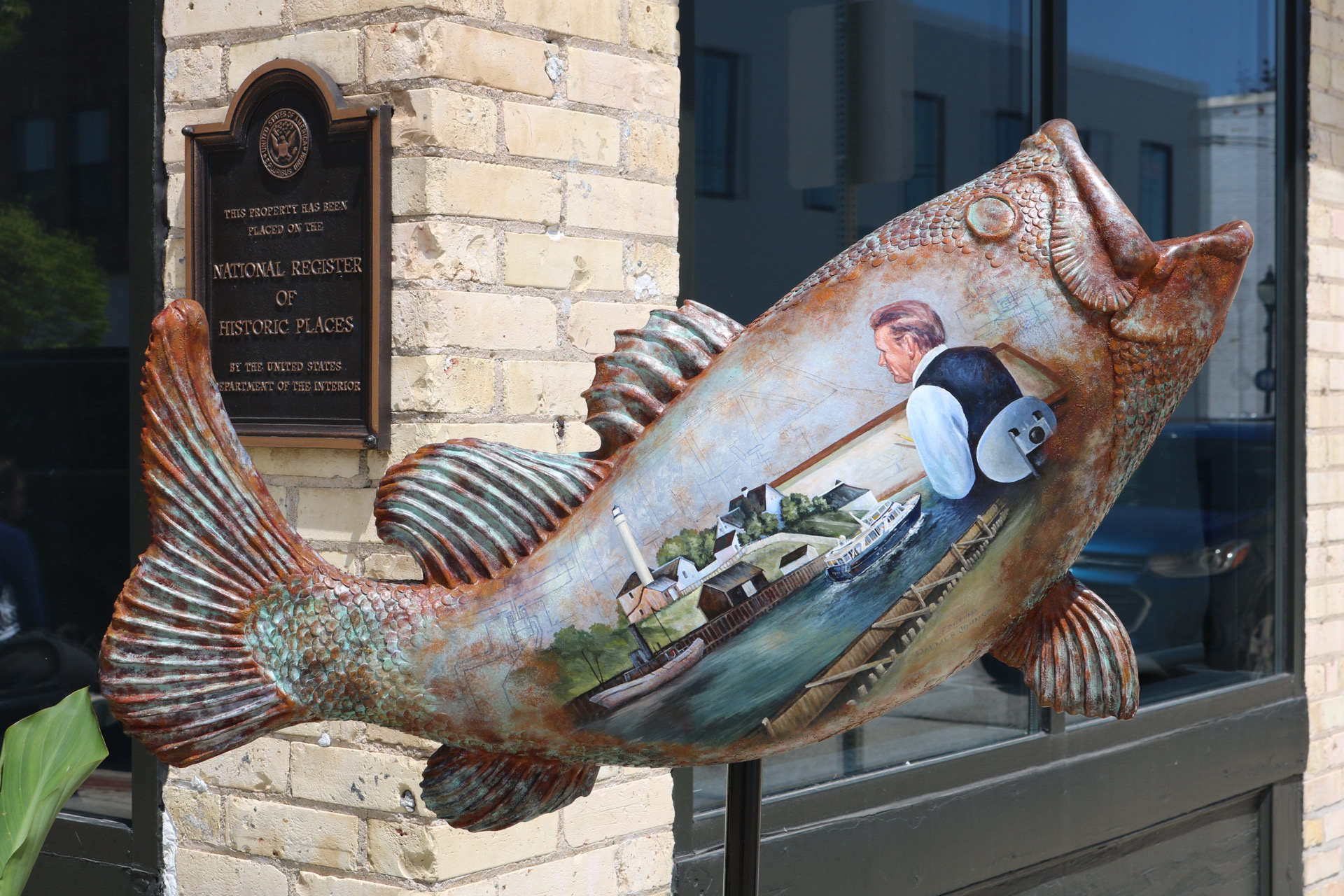 2024 Street Art - Bass Around the Bay - Destination Sturgeon Bay