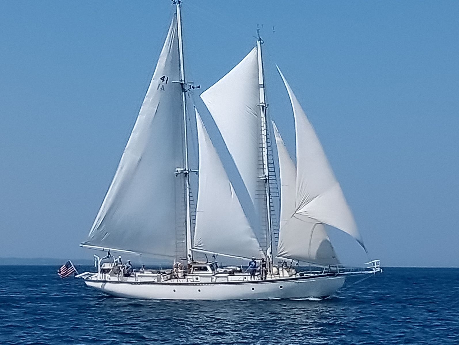 The historic Great Lakes schooner Utopia, built in 1946, offers a fascinating glimpse into maritime history.